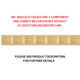 Nomination Composable Classic Starter Bracelet Matte Gold IP*